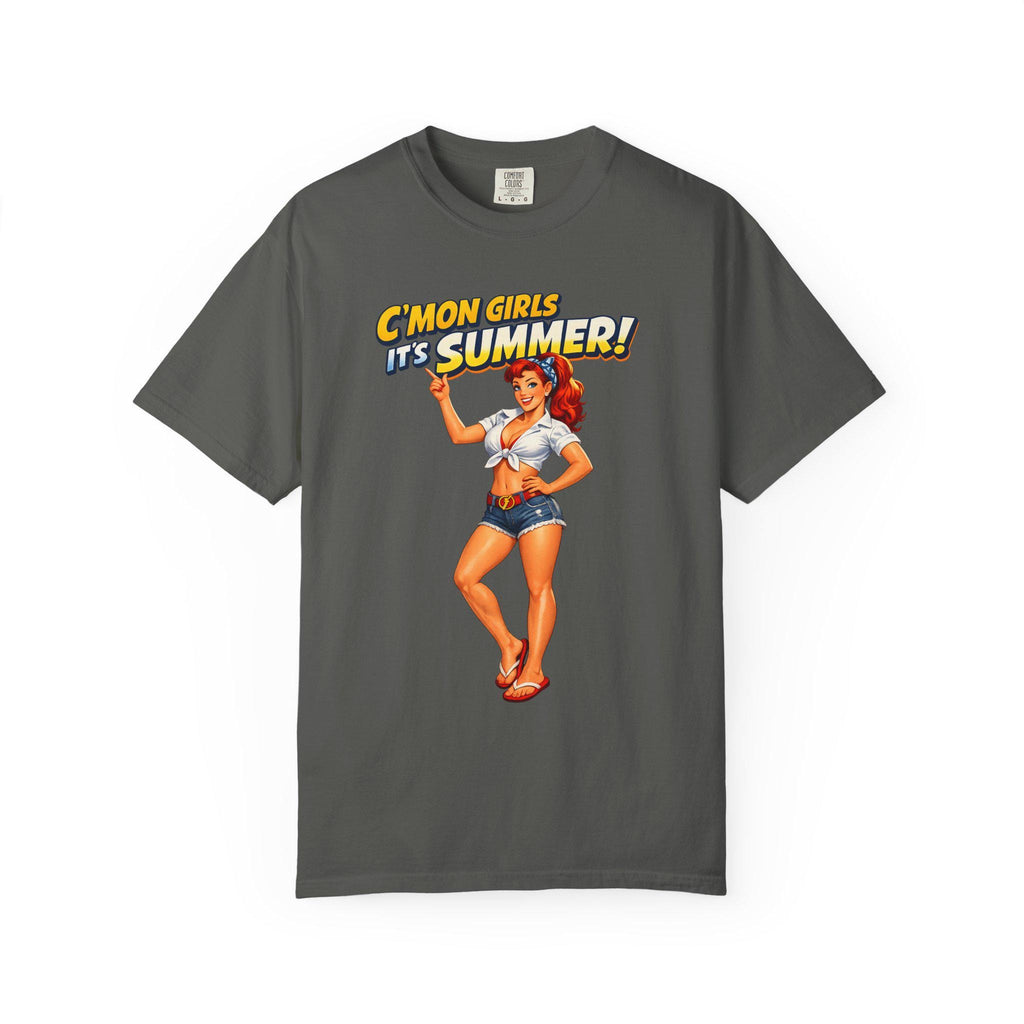 C'mon Girls It's Summer pinup tee | T-Shirt