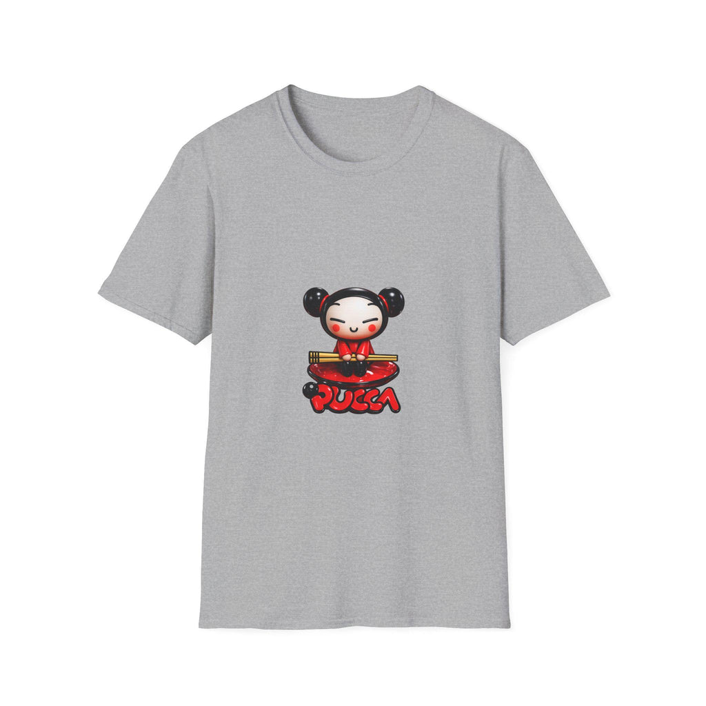 Pucca Character T-Shirt | Chibi Style Illustration Tee