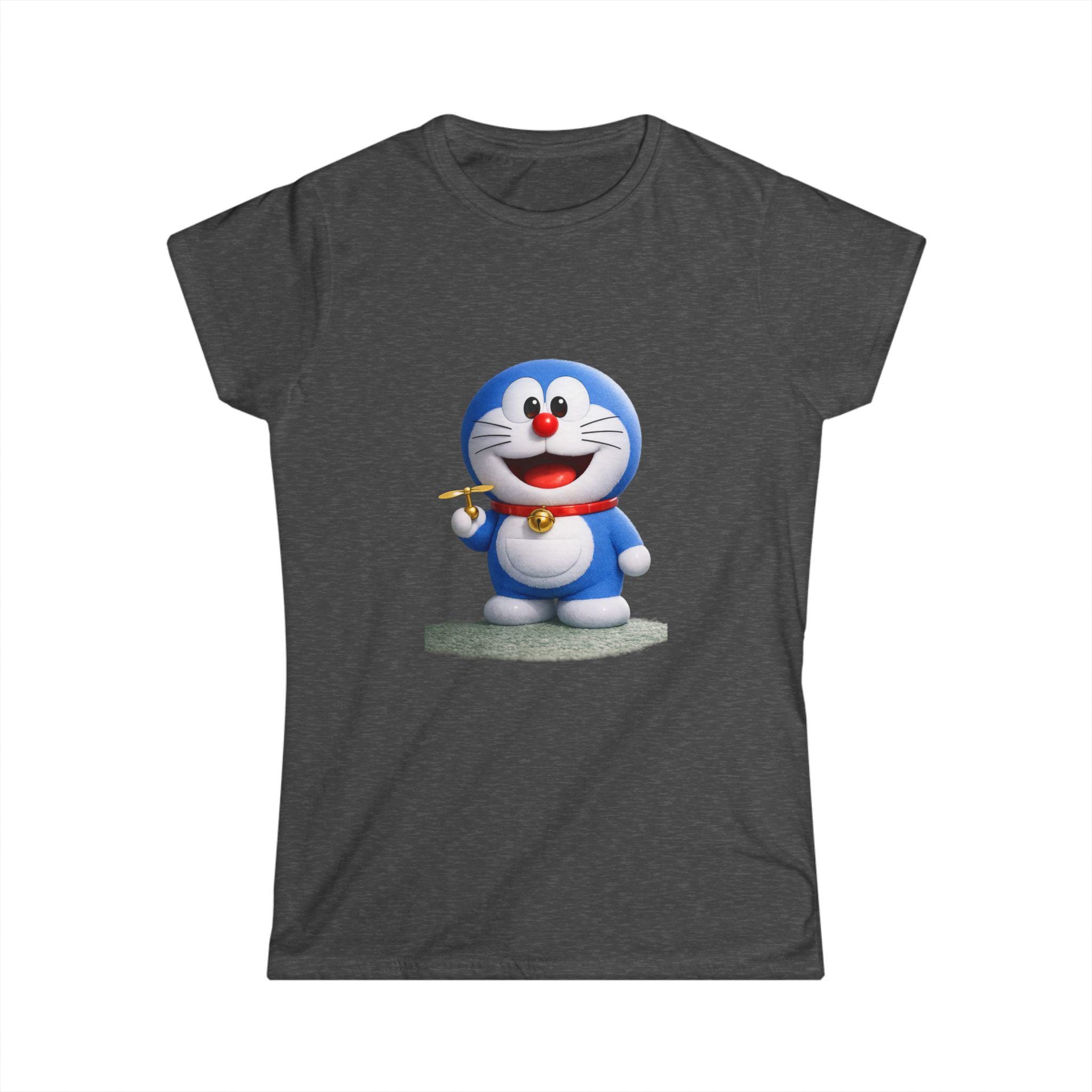 Doraemon Character Tee | Anime Robot Cat Shirt