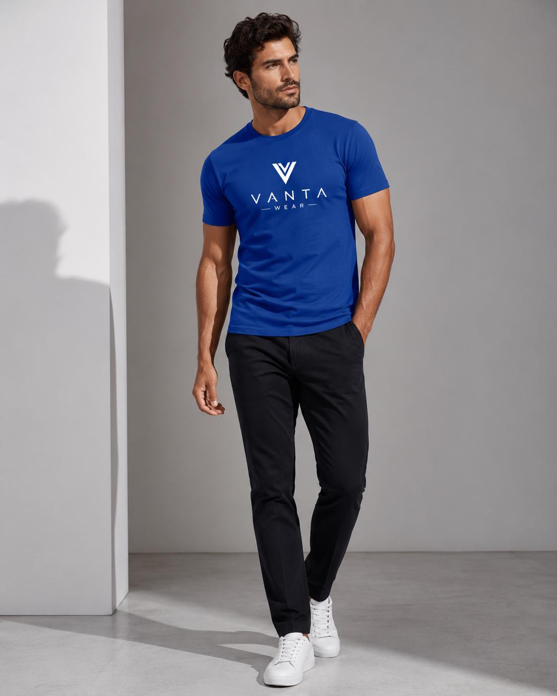 Vanta Wear T-shirt: Minimalist Logo, Athletic Cut Streetwear Tee