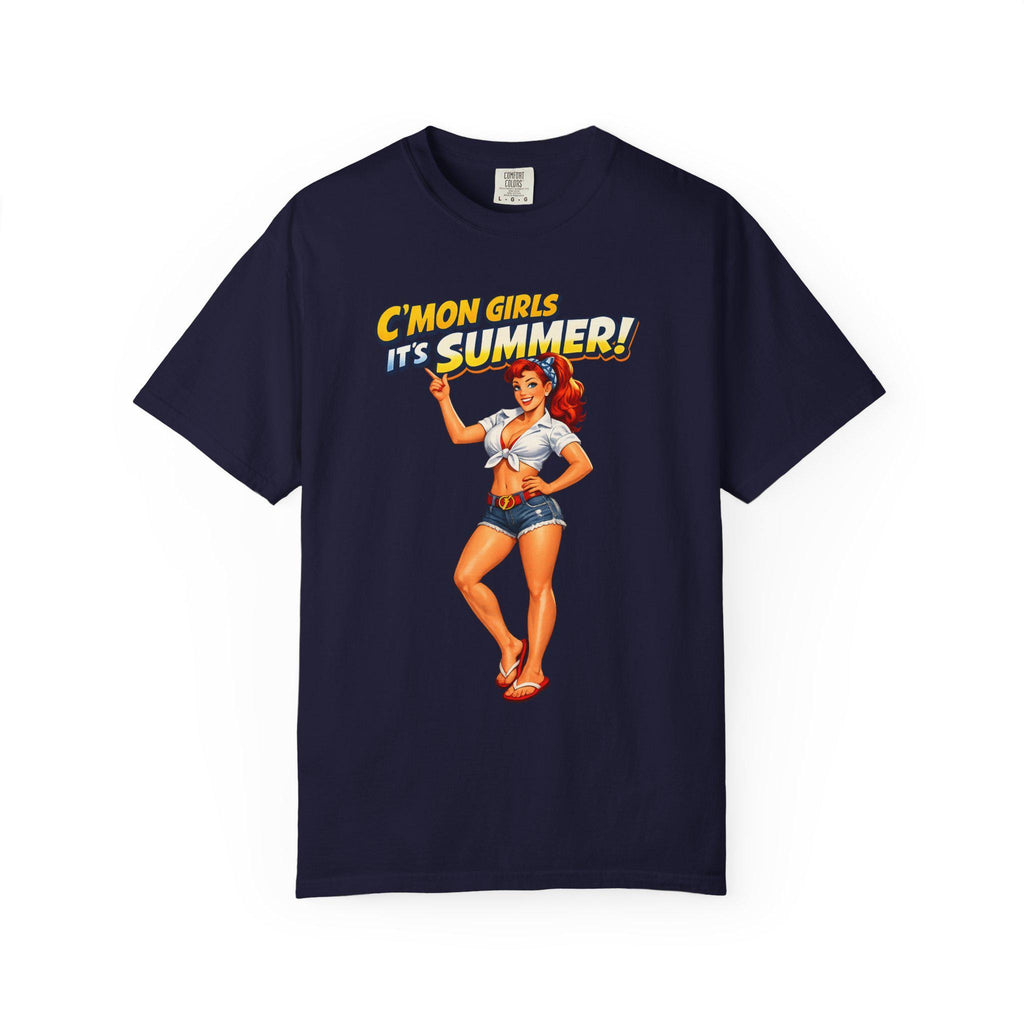C'mon Girls It's Summer pinup tee | T-Shirt