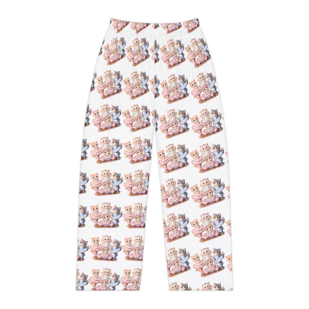 Ballet Kitten Pajama Pants | Soft Brushed Polyester All-Over Print
