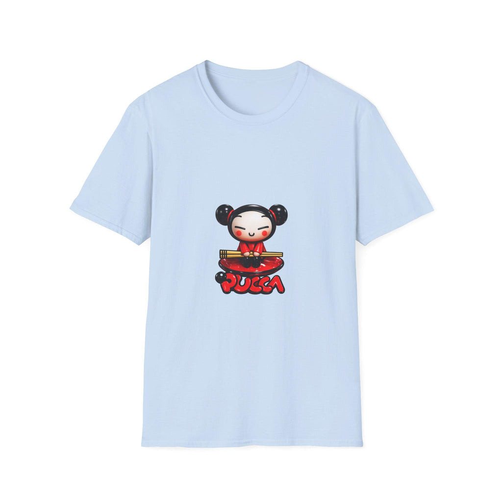 Pucca Character T-Shirt | Chibi Style Illustration Tee