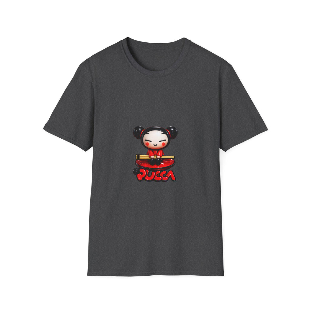 Pucca Character T-Shirt | Chibi Style Illustration Tee