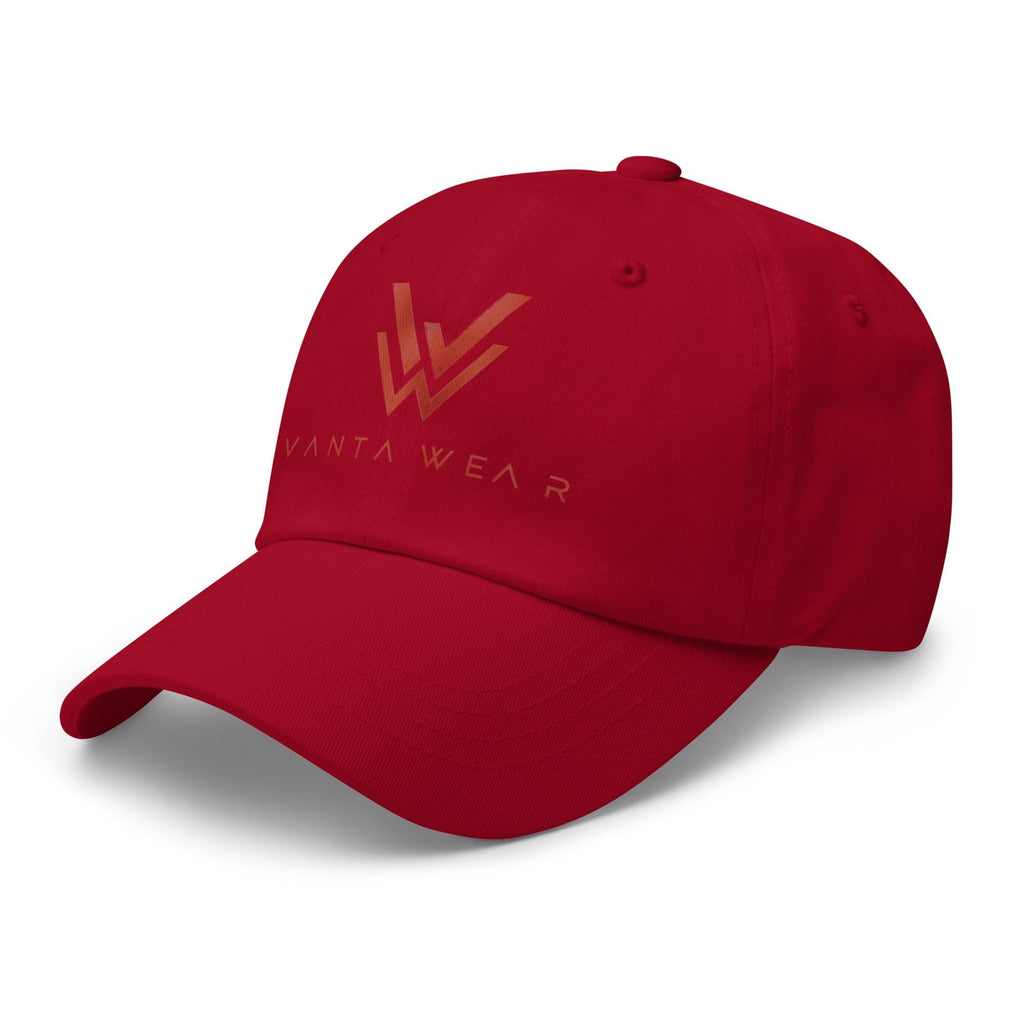 Vanta Wear Embroidered Dad Hat: Low Profile Cotton Twill Cap