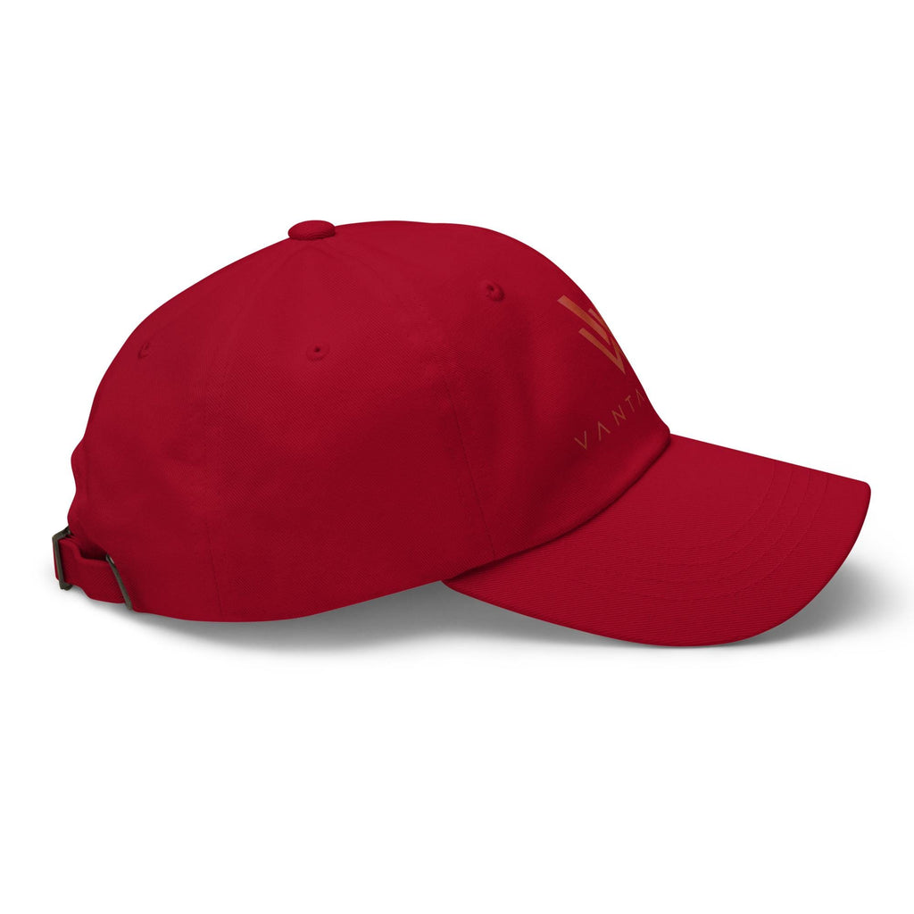 Vanta Wear Embroidered Dad Hat: Low Profile Cotton Twill Cap