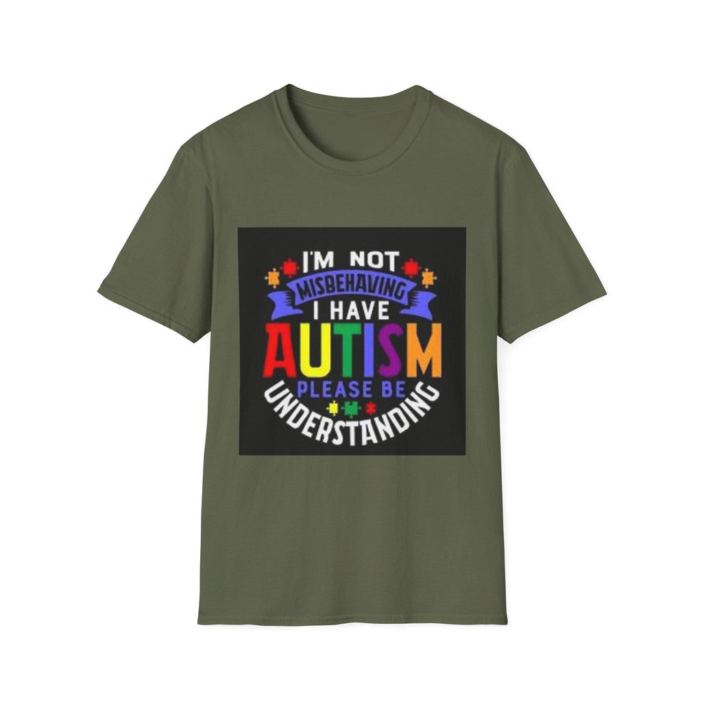 Autism Awareness Tee: I'm Not Misbehaving, Please Be Understanding