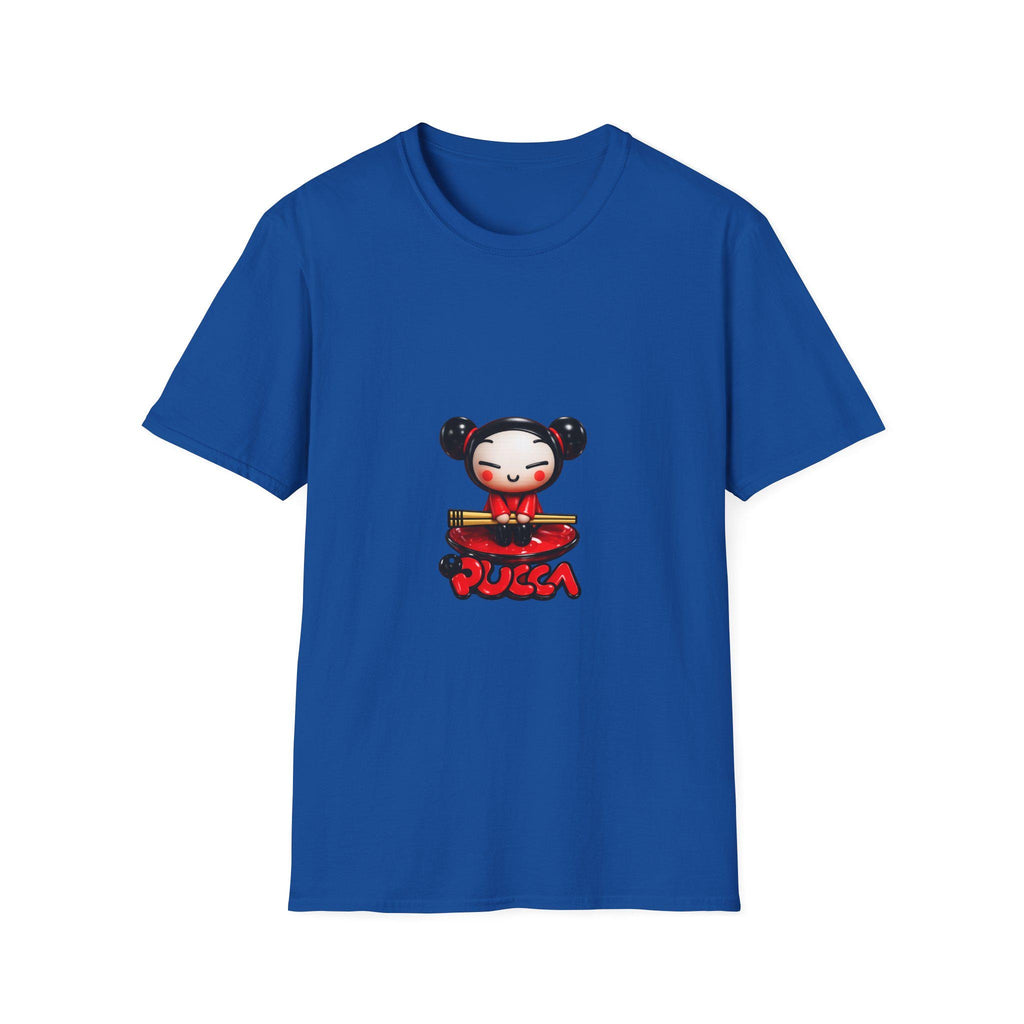 Pucca Character T-Shirt | Chibi Style Illustration Tee