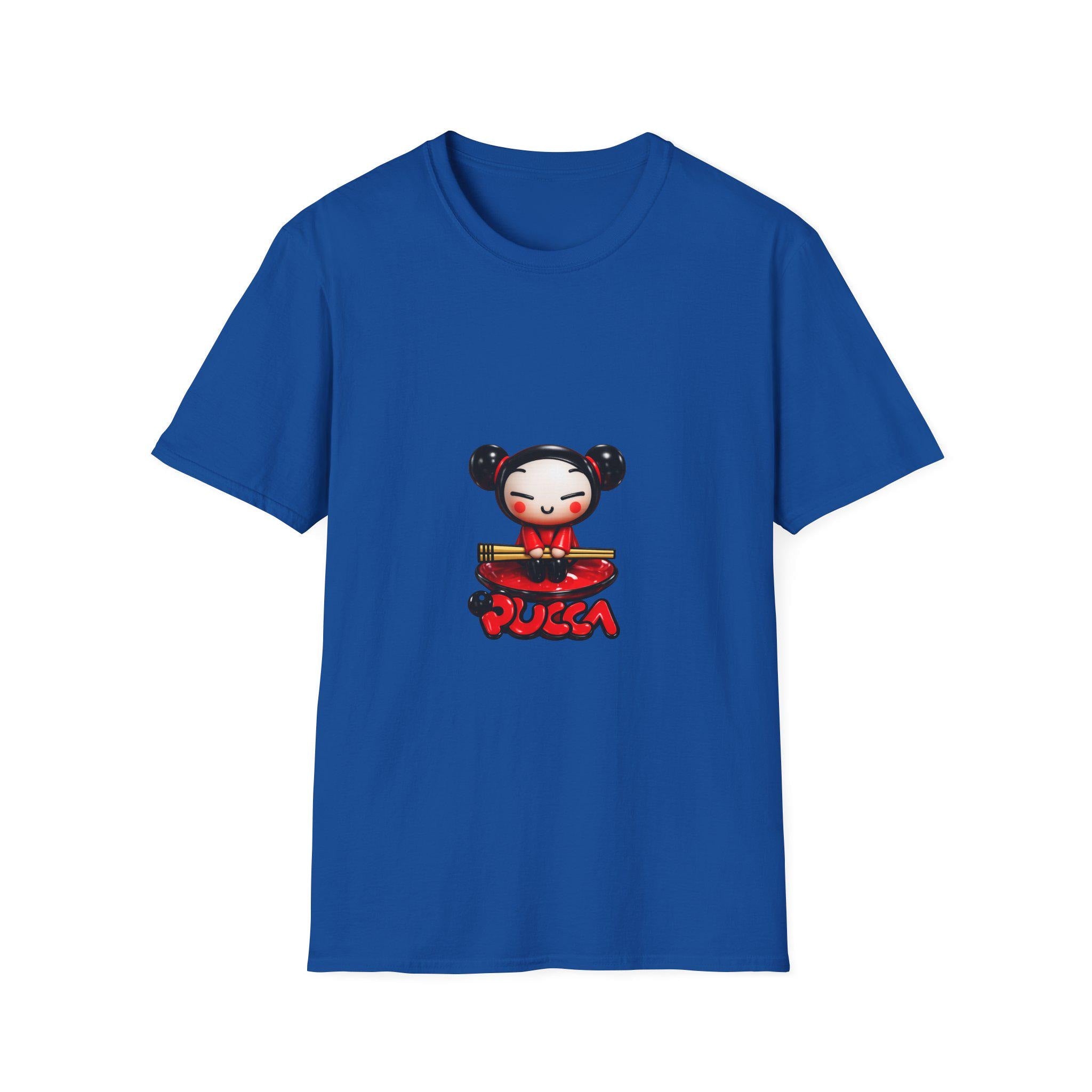 Pucca Character T-Shirt | Chibi Style Illustration Tee
