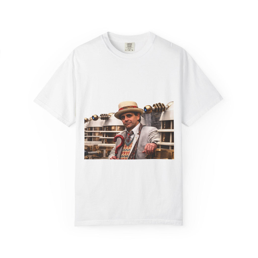 Man in Straw Hat Photo T-Shirt | Vintage Casino Scene