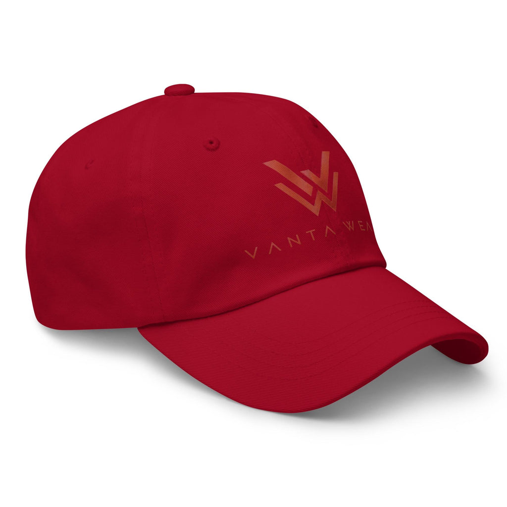 Vanta Wear Embroidered Dad Hat: Low Profile Cotton Twill Cap