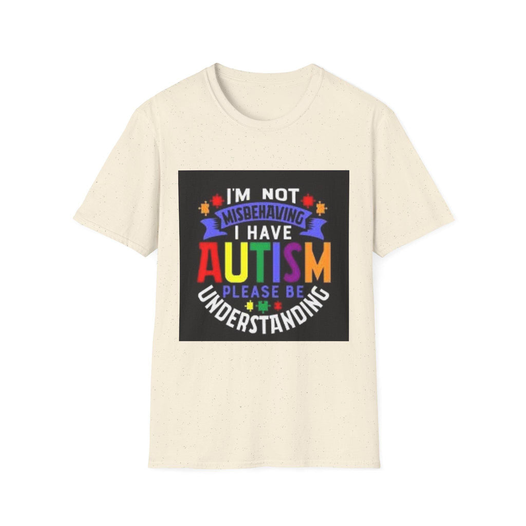 Autism Awareness Tee: I'm Not Misbehaving, Please Be Understanding