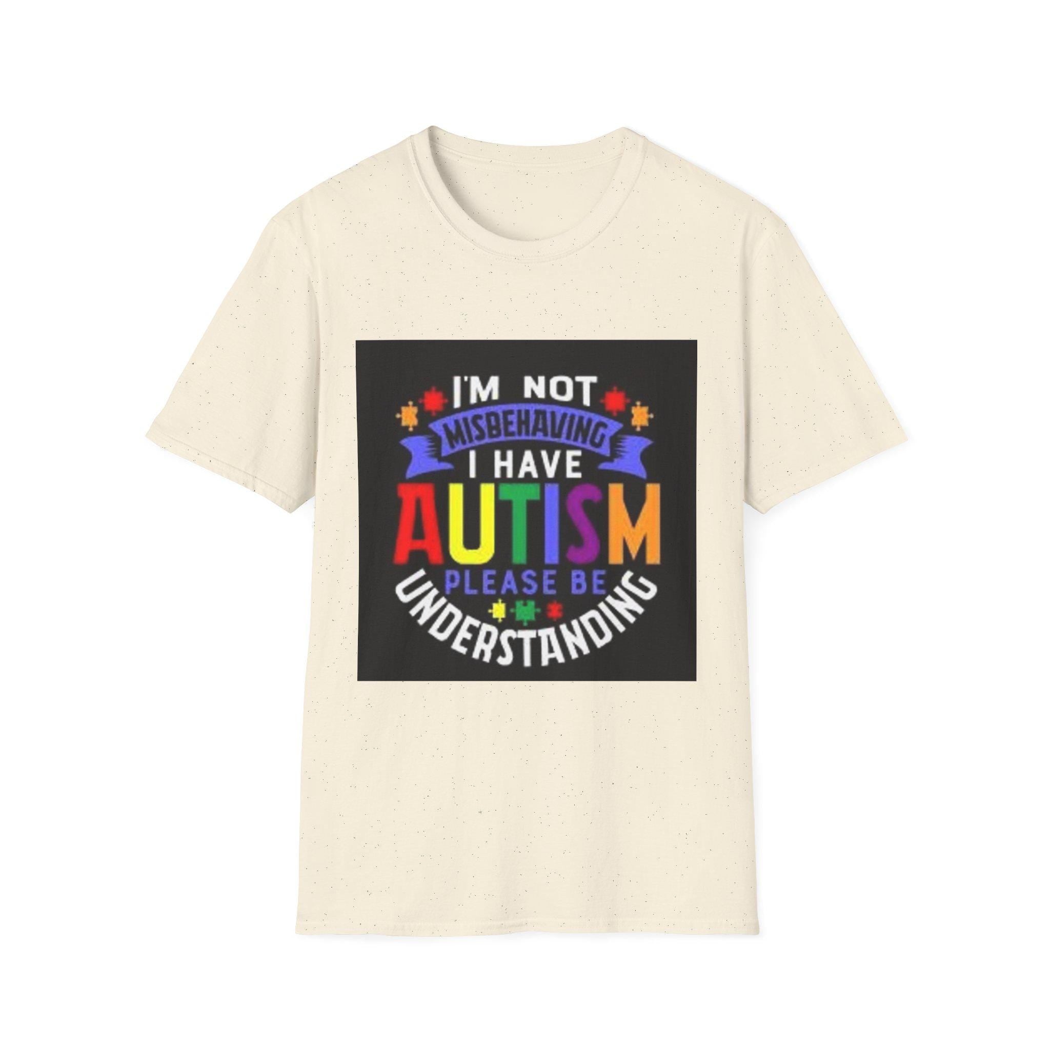 Autism Awareness Tee: I'm Not Misbehaving, Please Be Understanding