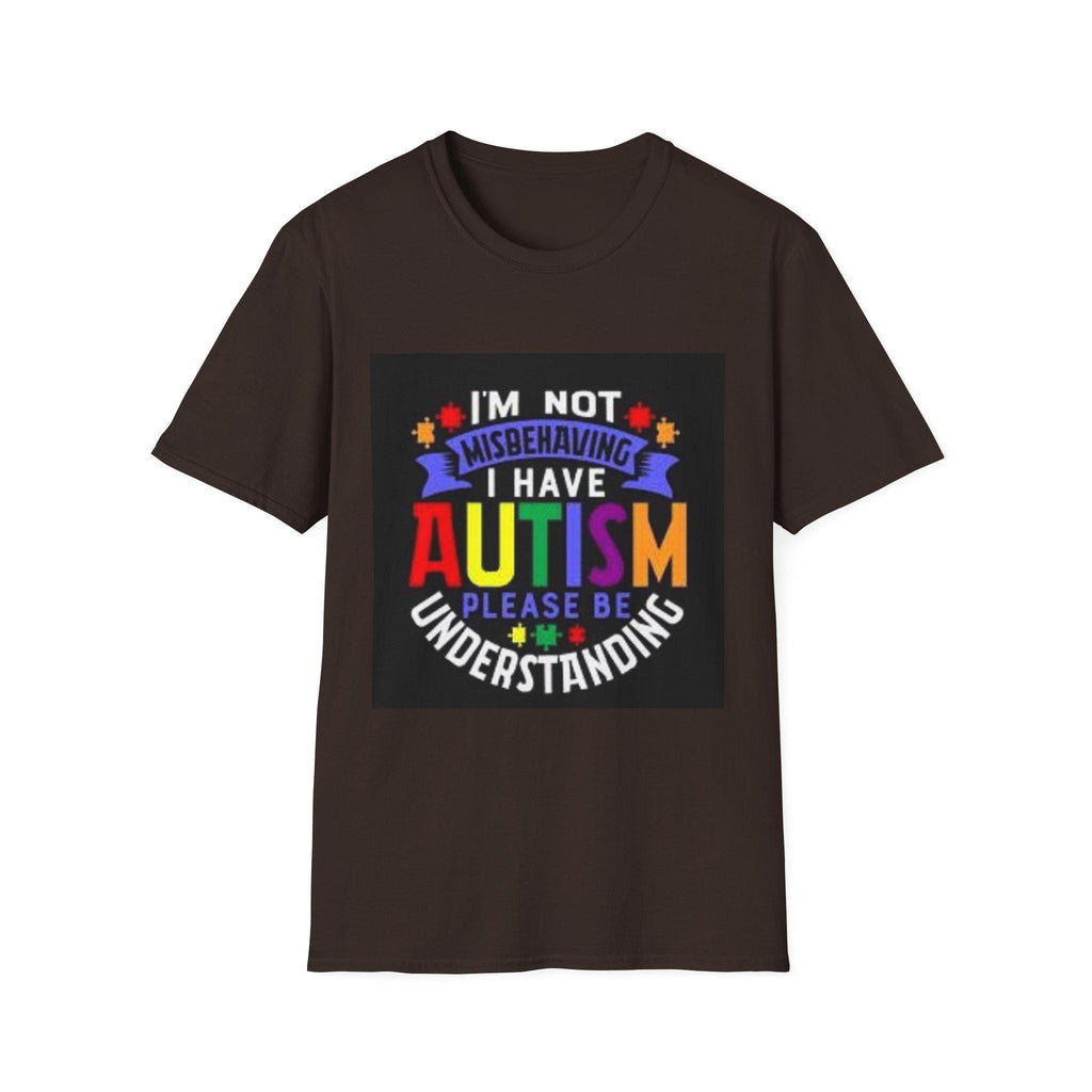 Autism Awareness Tee: I'm Not Misbehaving, Please Be Understanding