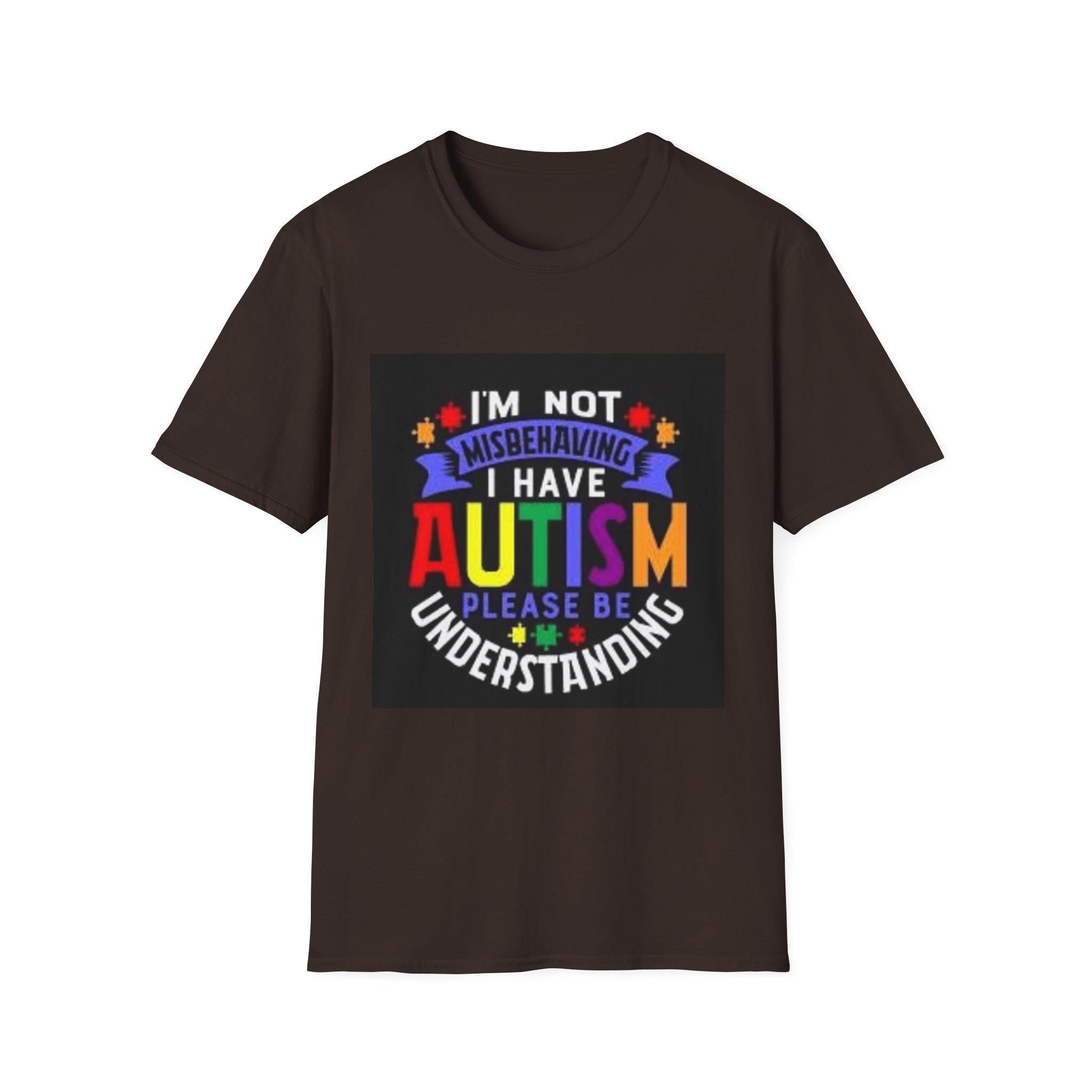Autism Awareness Tee: I'm Not Misbehaving, Please Be Understanding