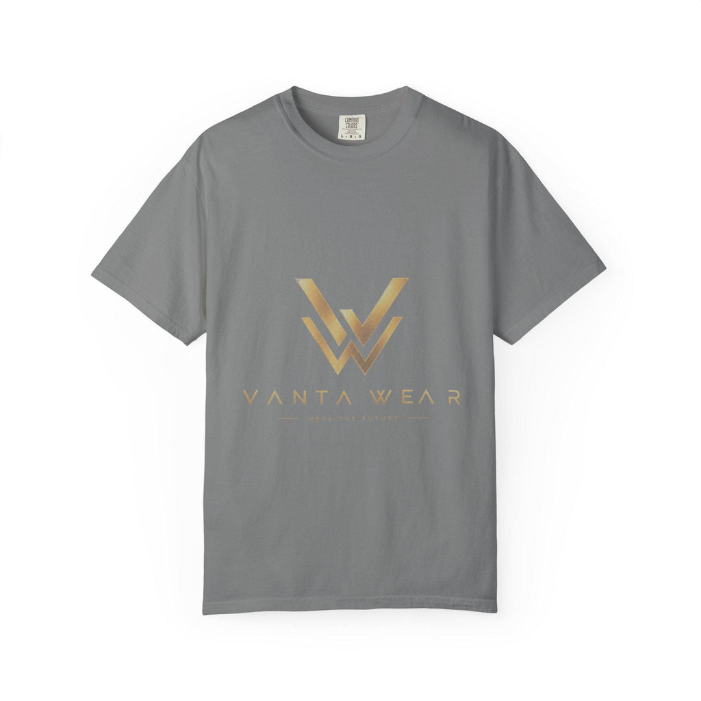 Vanta gold foil logo T-Shirt | minimalist monogram tee