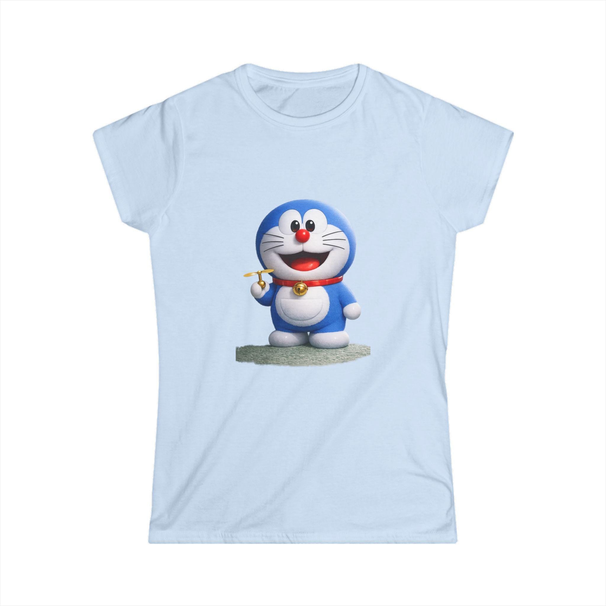 Doraemon Character Tee | Anime Robot Cat Shirt