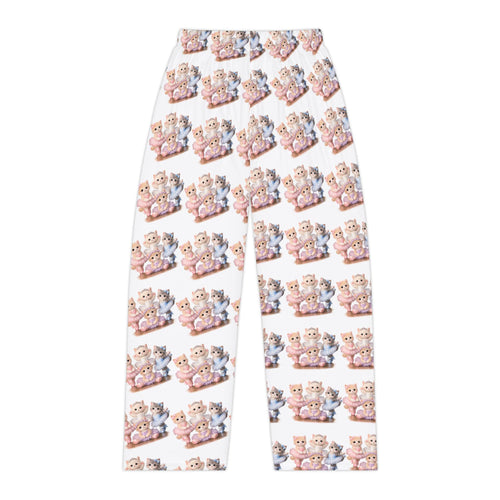 Ballet Kitten Pajama Pants | Soft Brushed Polyester All-Over Print