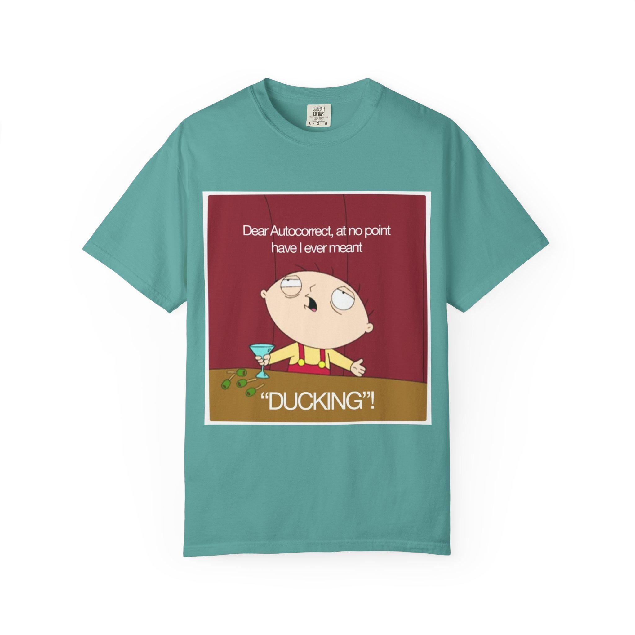 Comfort Colors Garment-Dyed Sarcastic Cartoon Tee (Digital Download)