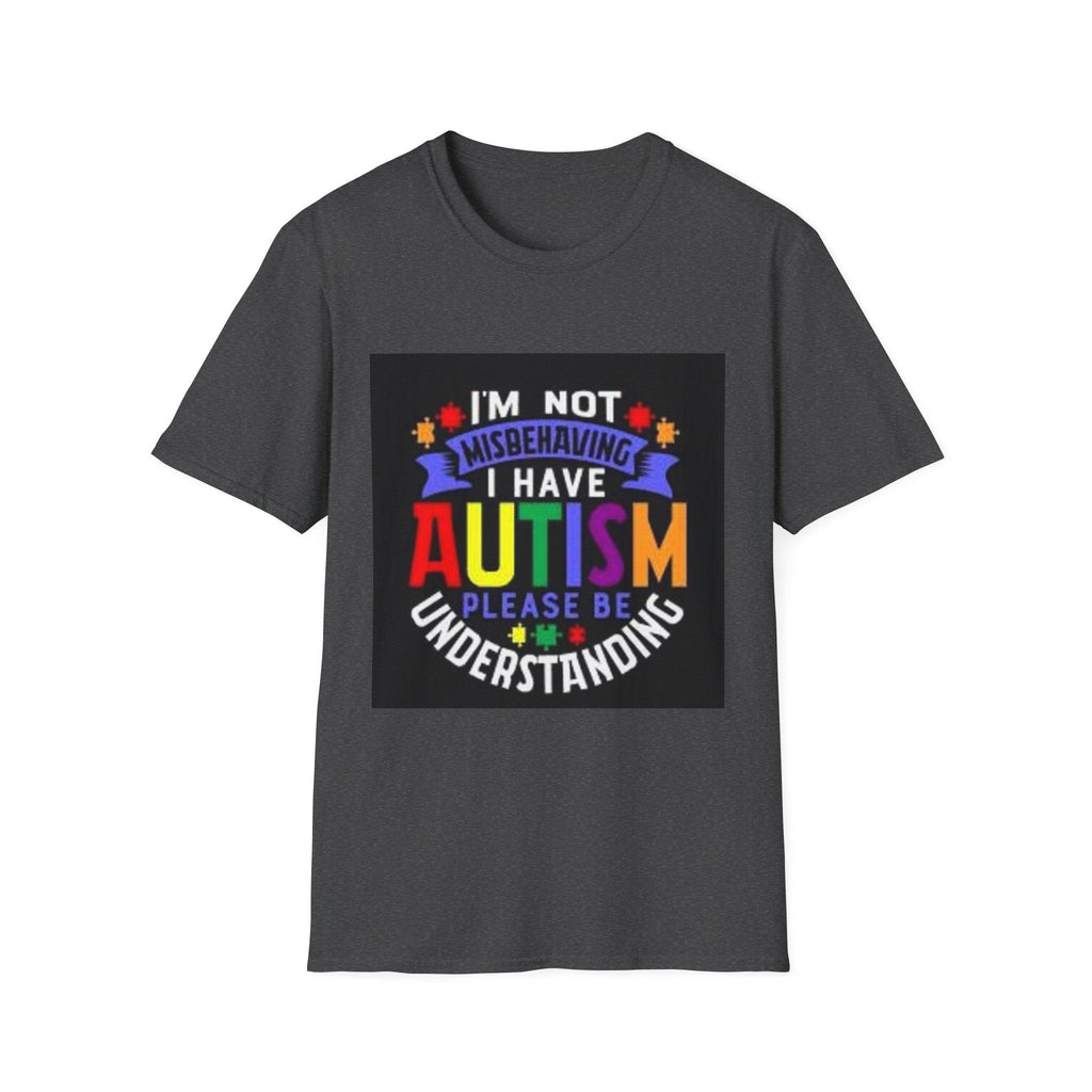 Autism Awareness Tee: I'm Not Misbehaving, Please Be Understanding