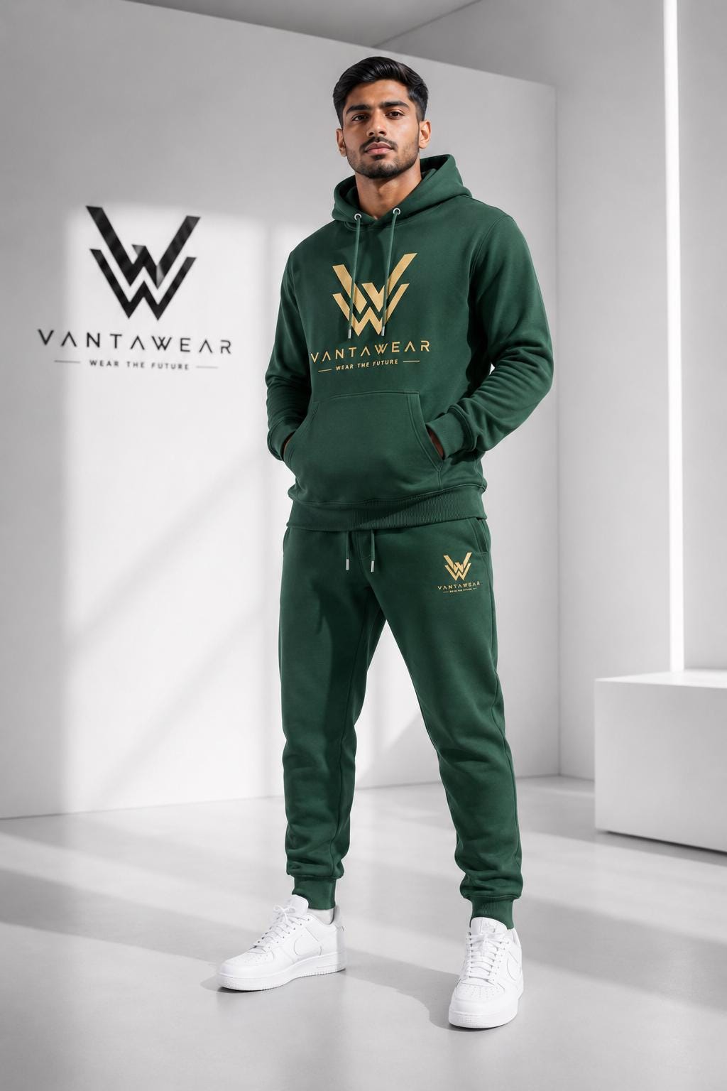 Vanta Wear Tracksuit: Luxury Streetwear Set, Modern Athletic Fit, Bold Style