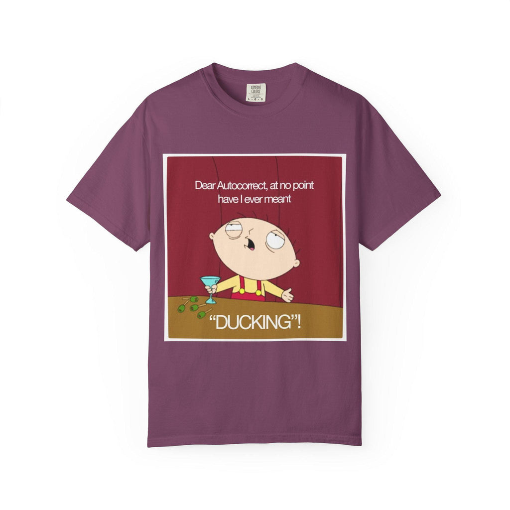 Comfort Colors Garment-Dyed Sarcastic Cartoon Tee (Digital Download)