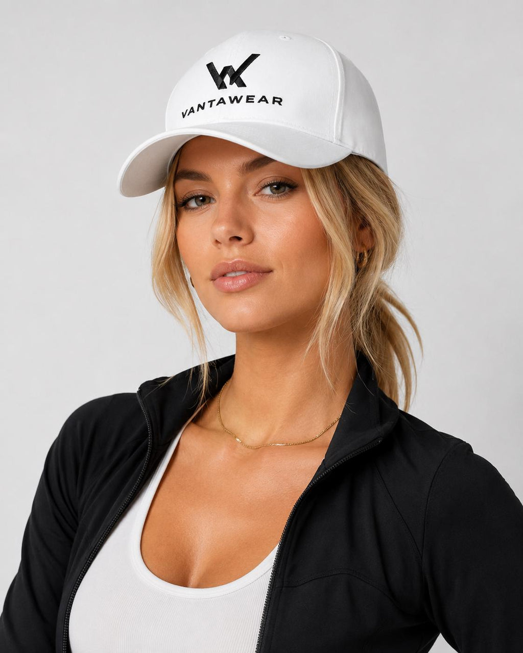VantaWear Embroidered Sports Cap: Modern Athleisure Streetwear Hat