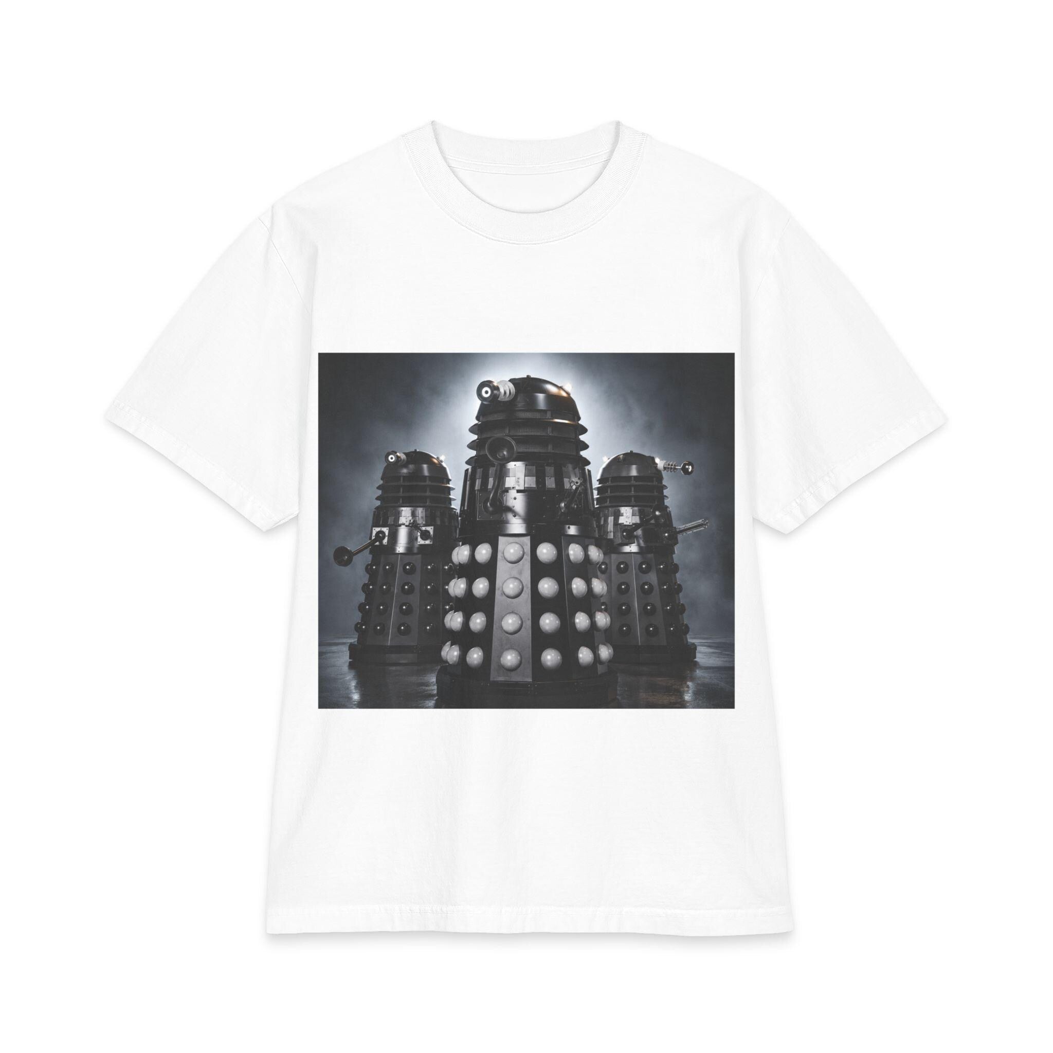 Dalek Robots T-Shirt | Sci-Fi Alien Invasion Tee