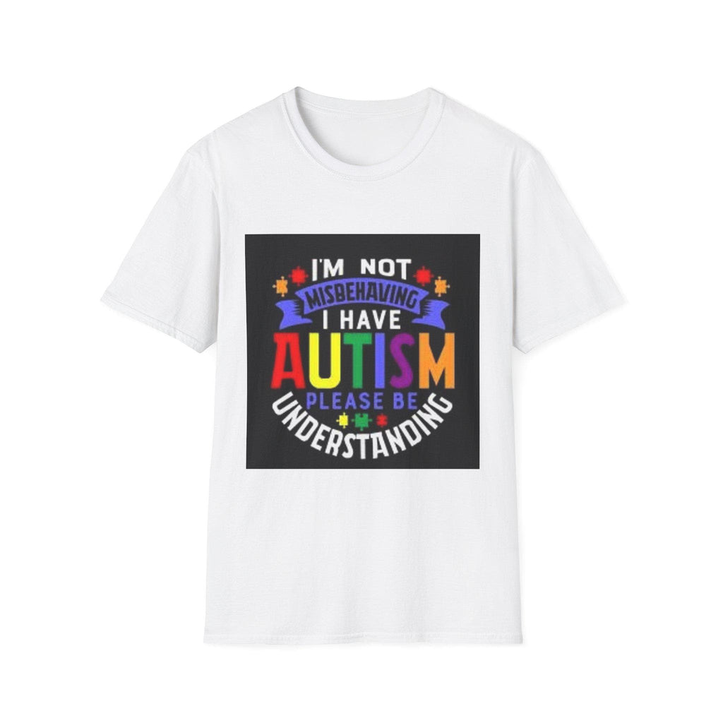 Autism Awareness Tee: I'm Not Misbehaving, Please Be Understanding