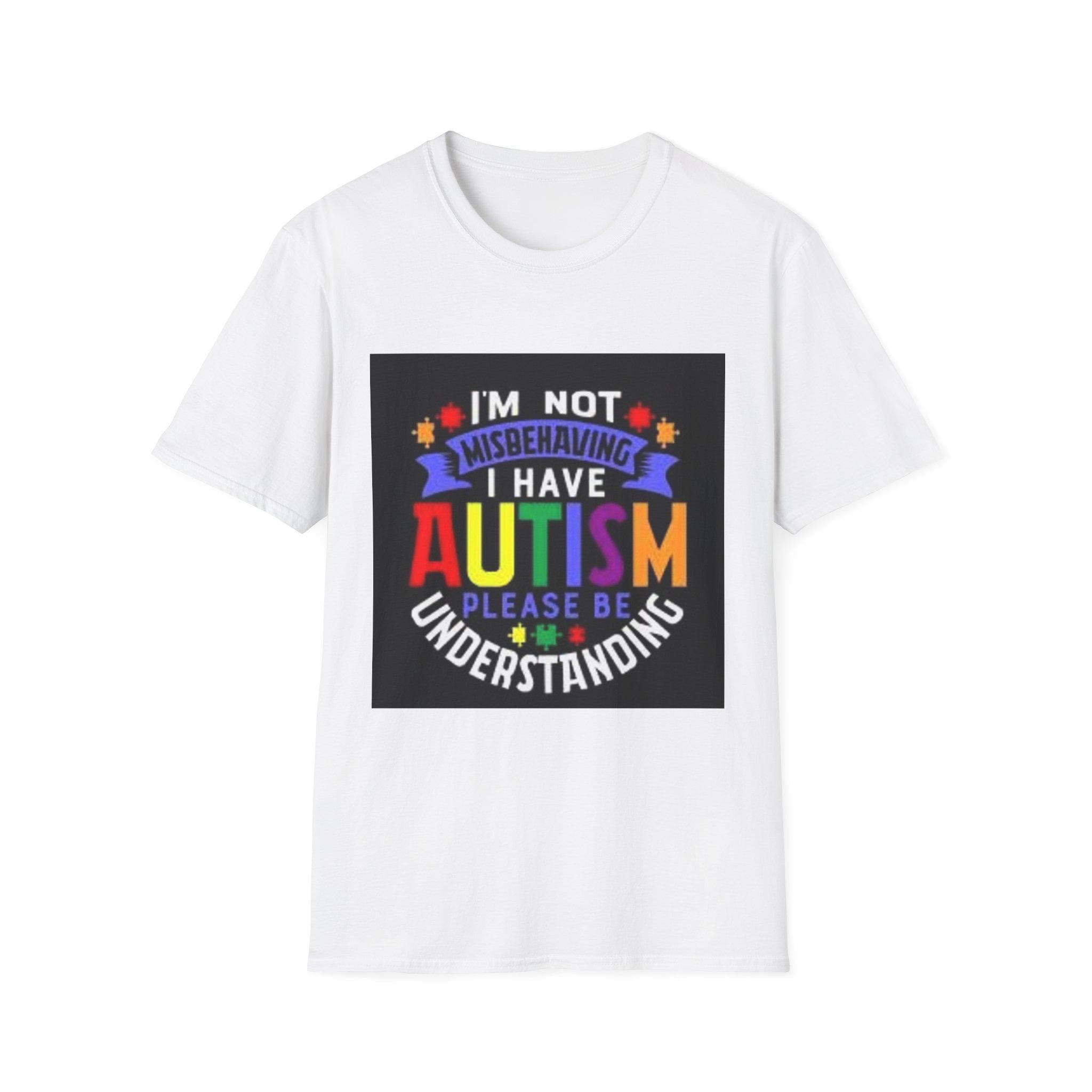 Autism Awareness Tee: I'm Not Misbehaving, Please Be Understanding