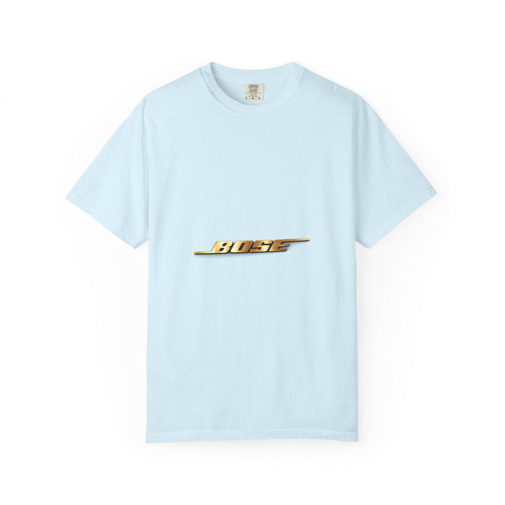 Retro Gold 'BOSS' Lightning Logo T-shirt | Vintage Moto Graphic