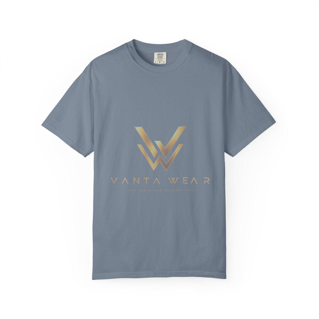 Vanta gold foil logo T-Shirt | minimalist monogram tee