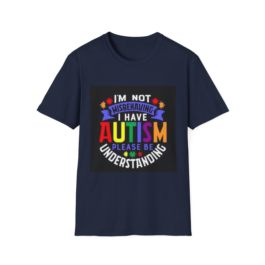Autism Awareness Tee: I'm Not Misbehaving, Please Be Understanding