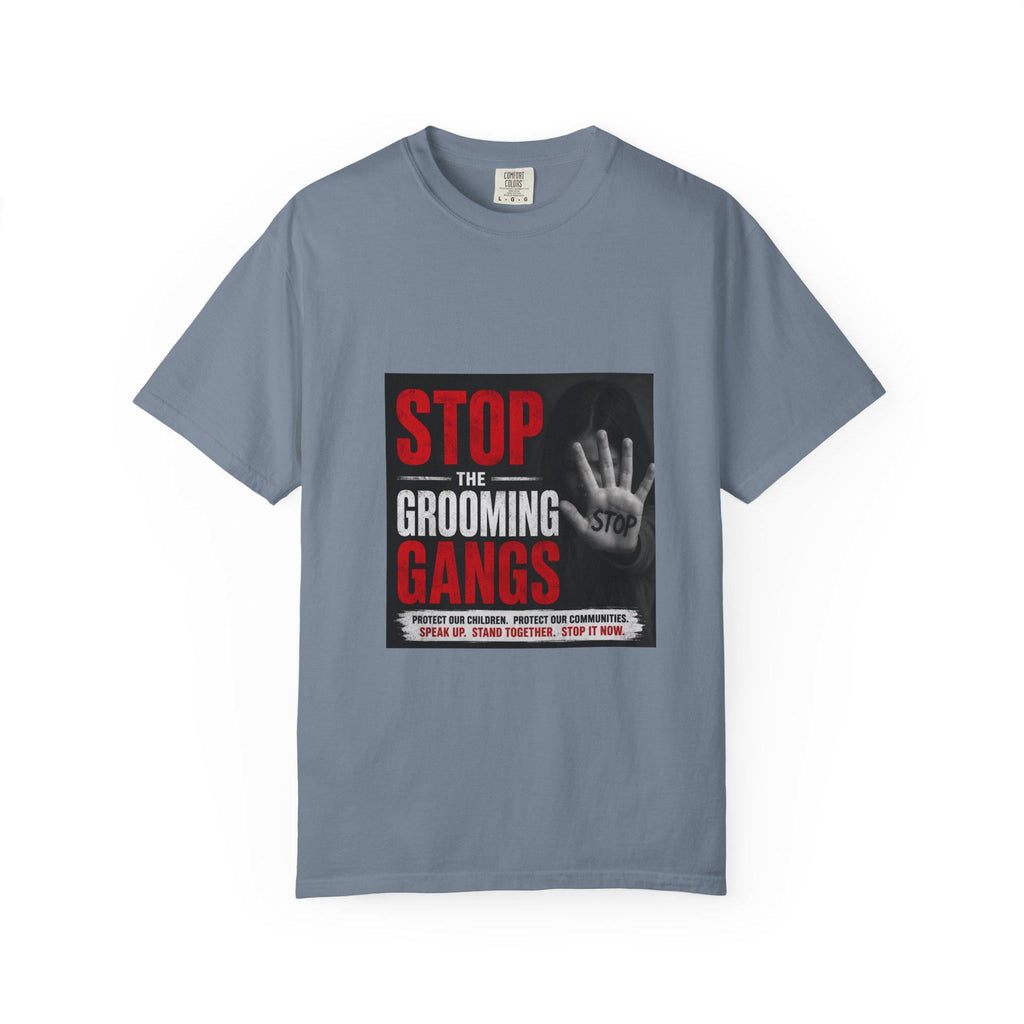 Stop the Grooming Gangs T-shirt | Anti-Grooming Awareness Tee