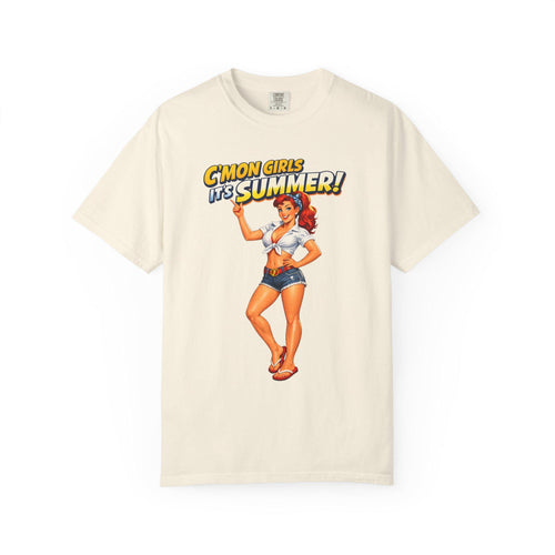 C'mon Girls It's Summer pinup tee | T-Shirt