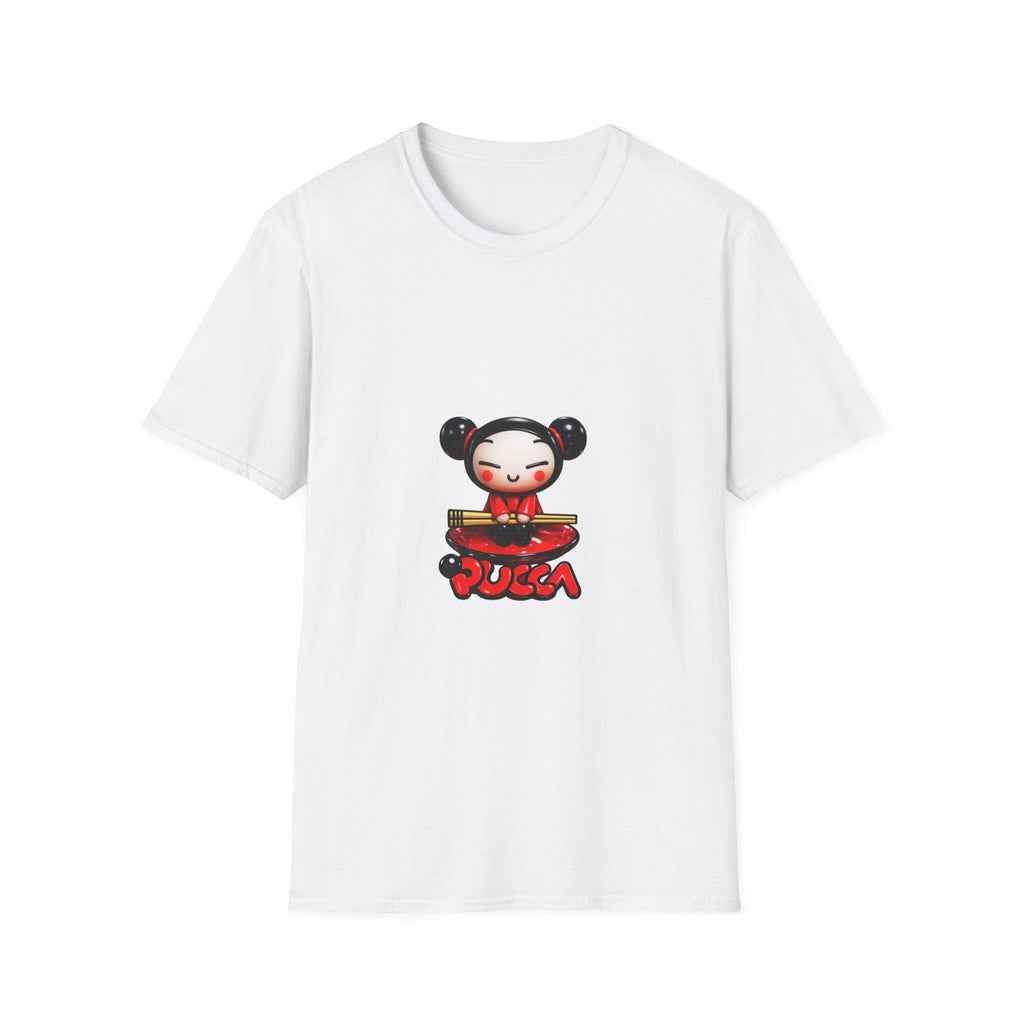 Pucca Character T-Shirt | Chibi Style Illustration Tee