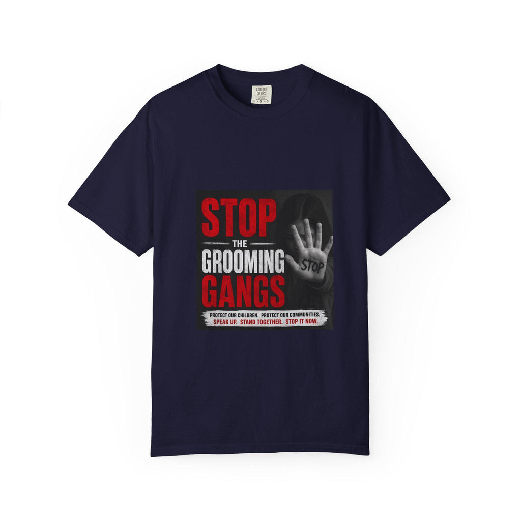Stop the Grooming Gangs T-shirt | Anti-Grooming Awareness Tee