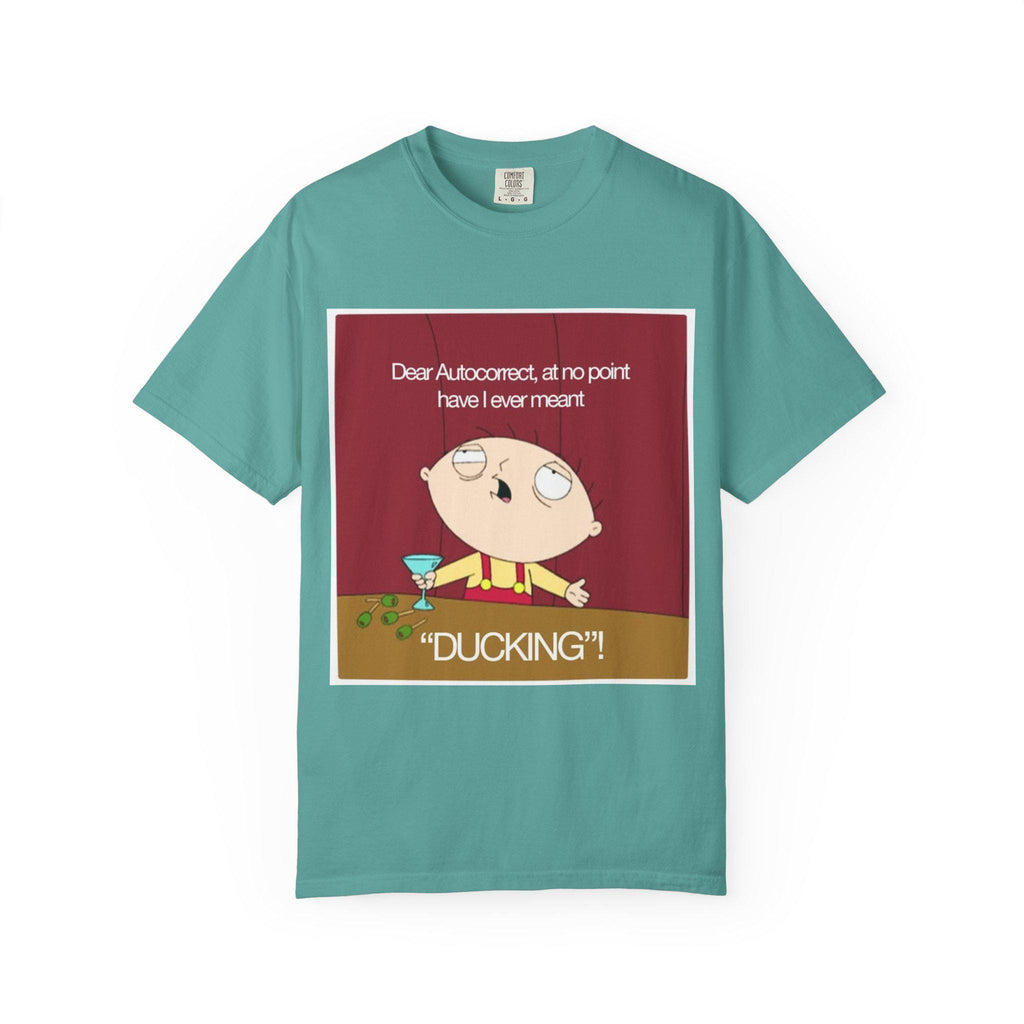 Comfort Colors Garment-Dyed Sarcastic Cartoon Tee (Digital Download)