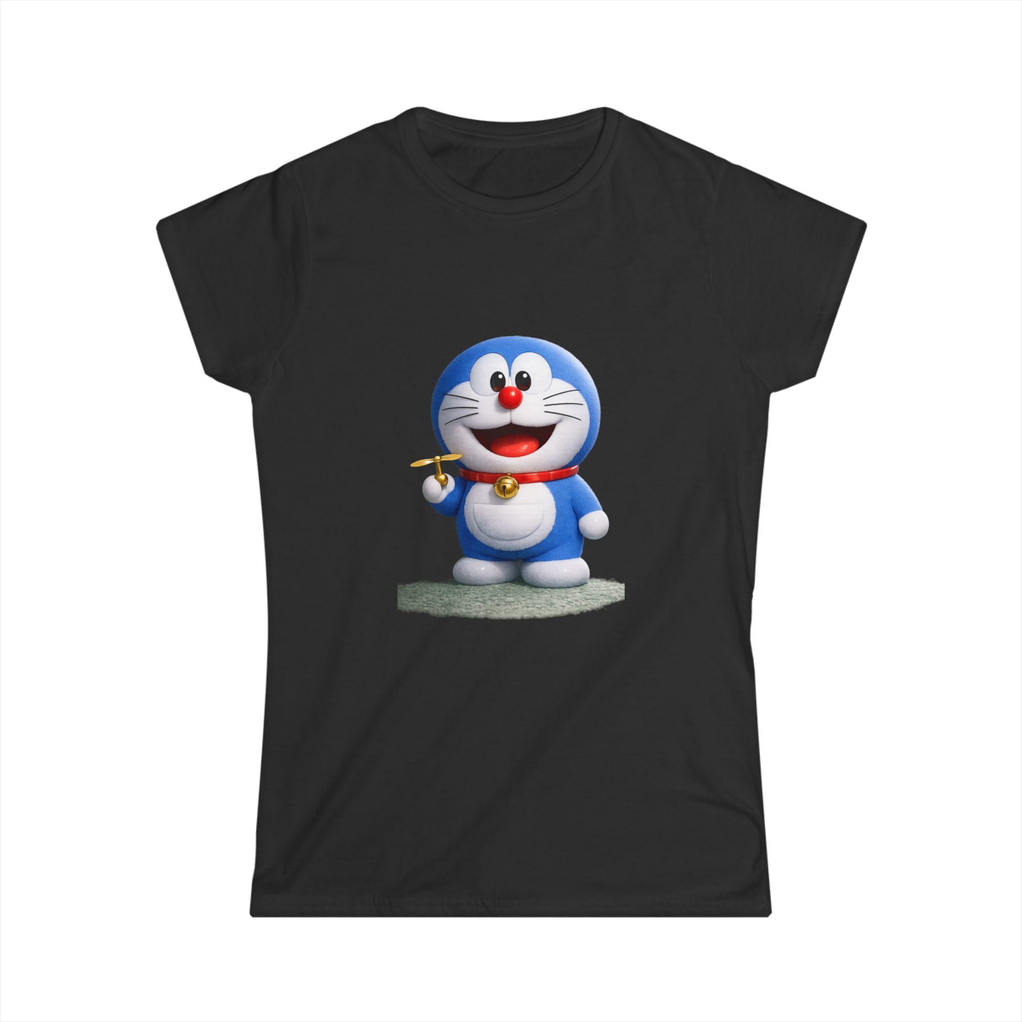 Doraemon Character Tee | Anime Robot Cat Shirt