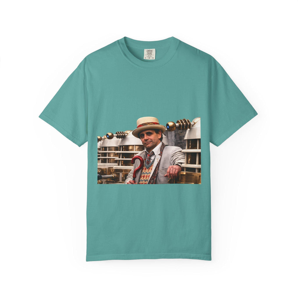 Man in Straw Hat Photo T-Shirt | Vintage Casino Scene