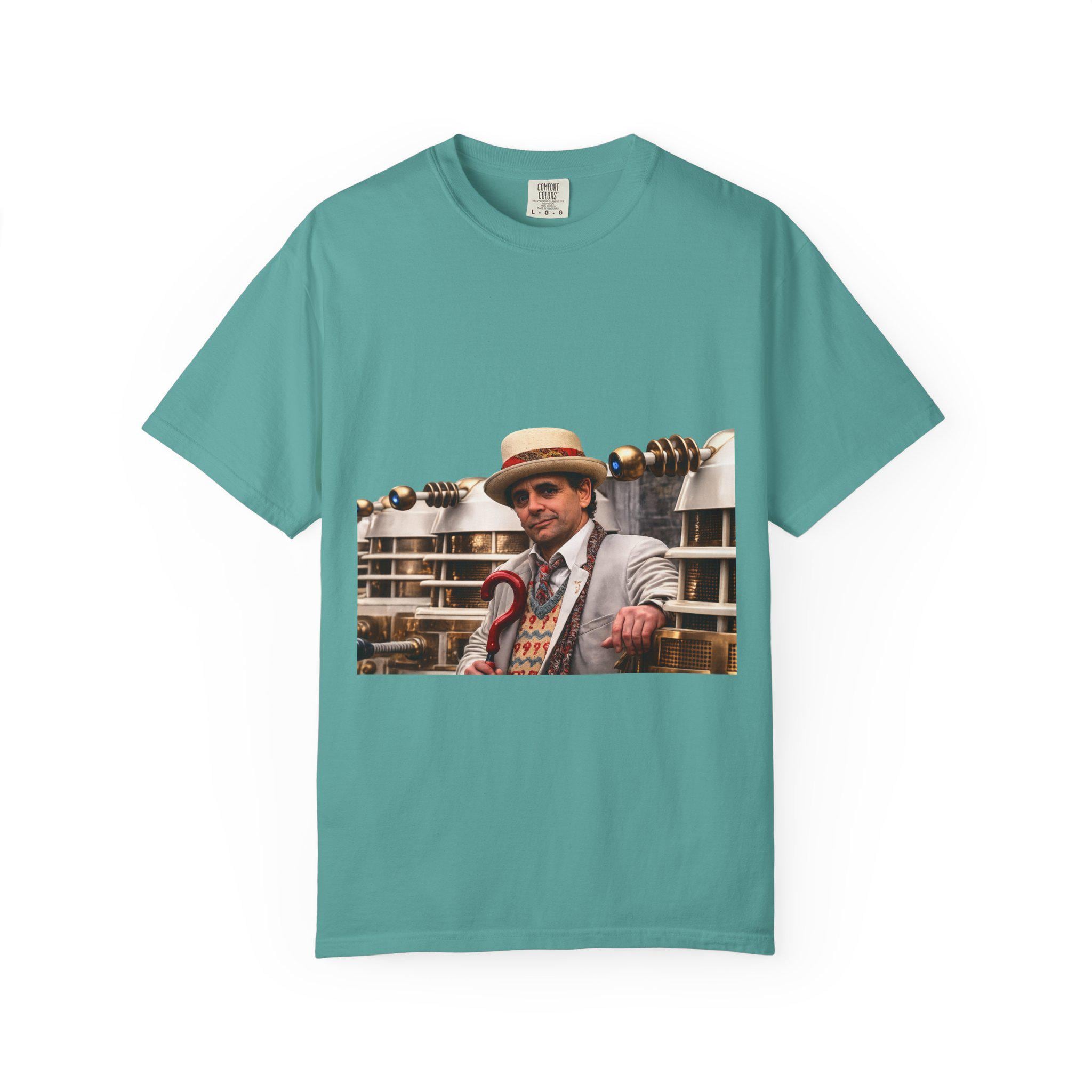 Man in Straw Hat Photo T-Shirt | Vintage Casino Scene