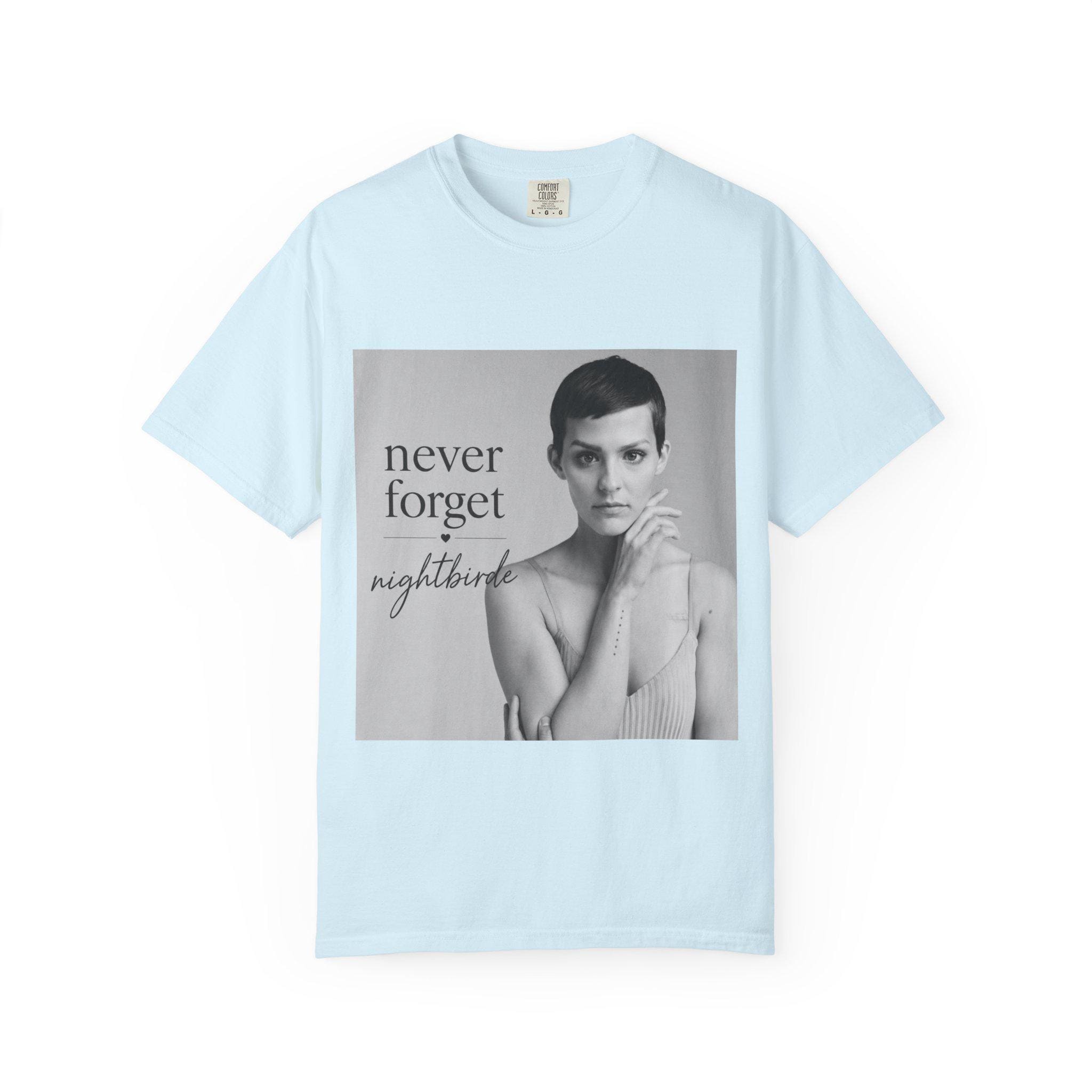 Never Forget Nightbirde T-shirt | Vintage Photo Band Tee