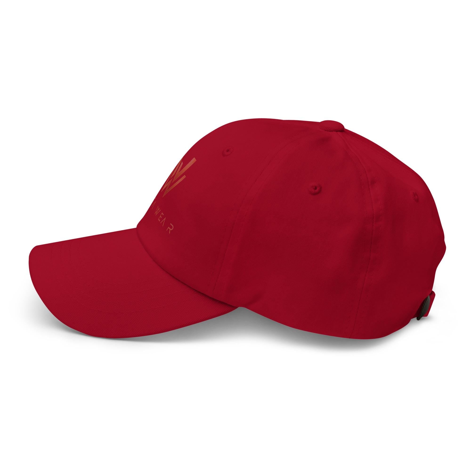 Vanta Wear Embroidered Dad Hat: Low Profile Cotton Twill Cap