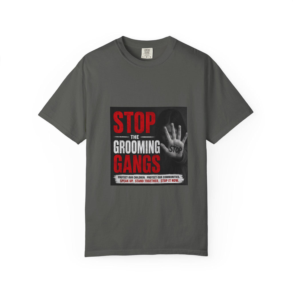 Stop the Grooming Gangs T-shirt | Anti-Grooming Awareness Tee