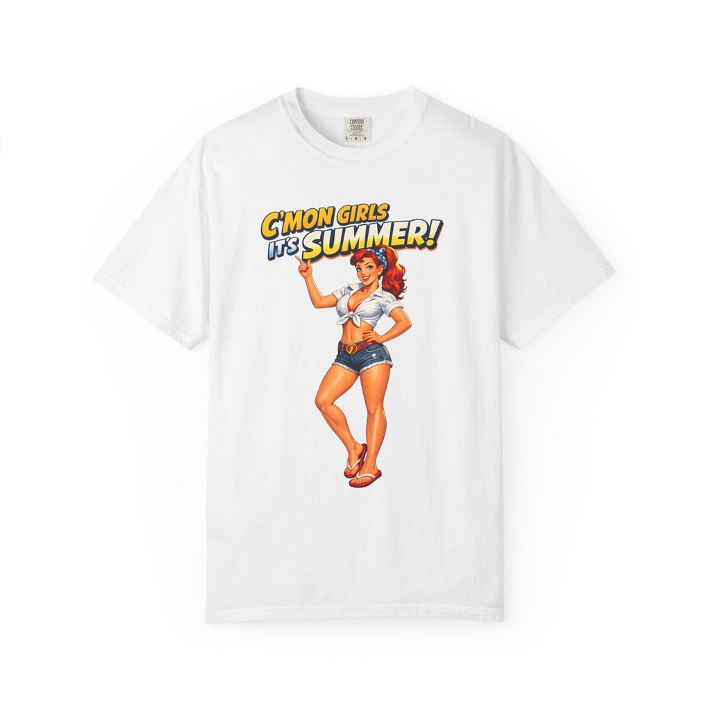 C'mon Girls It's Summer pinup tee | T-Shirt