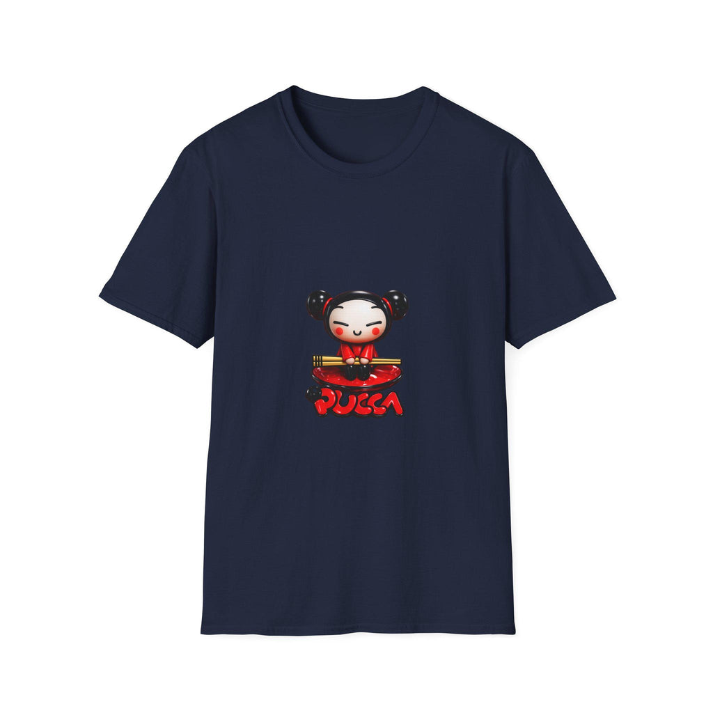 Pucca Character T-Shirt | Chibi Style Illustration Tee