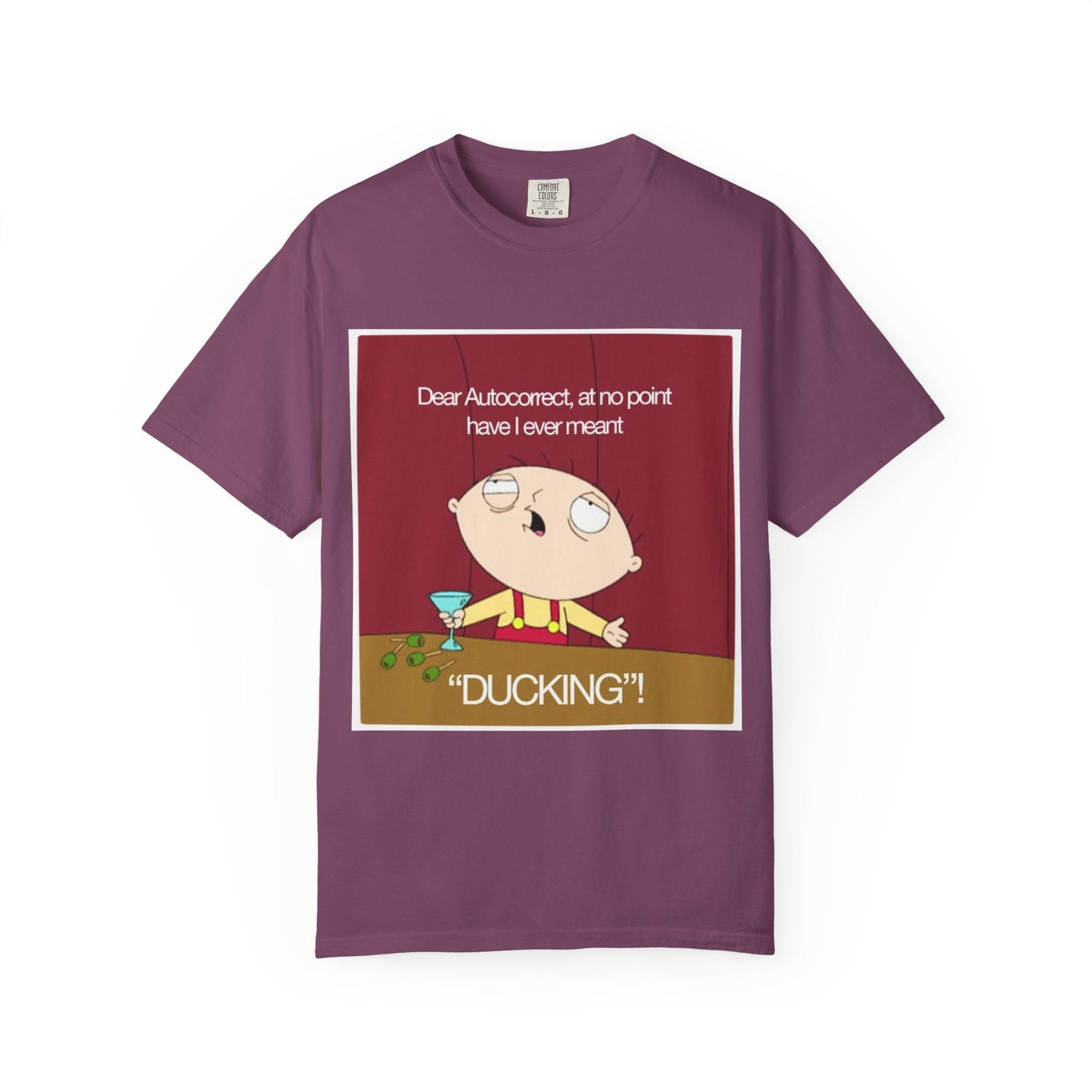 Comfort Colors Garment-Dyed Sarcastic Cartoon Tee (Digital Download)