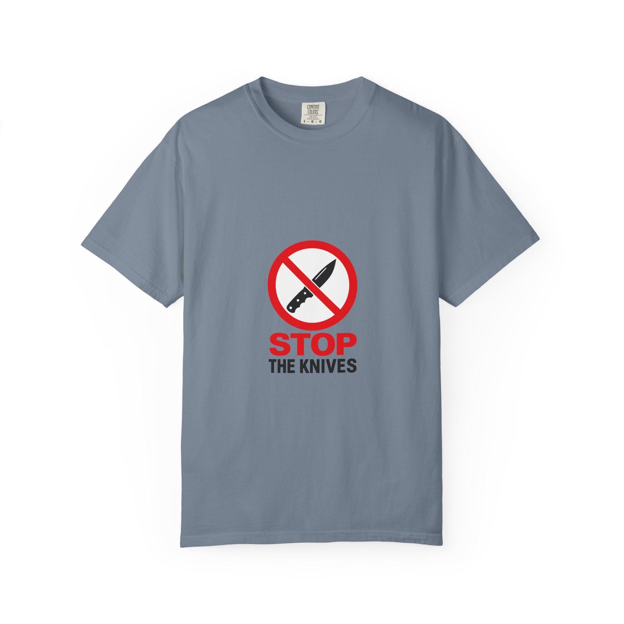 Stop the Knives T-shirt | Anti-Violence Awareness Tee
