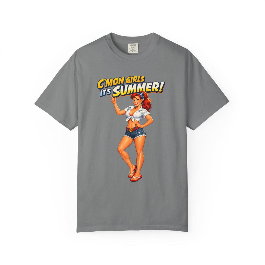 C'mon Girls It's Summer pinup tee | T-Shirt