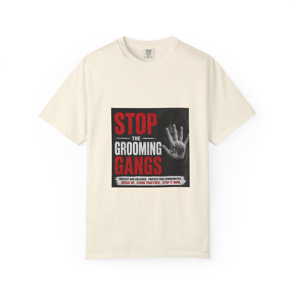 Stop the Grooming Gangs T-shirt | Anti-Grooming Awareness Tee